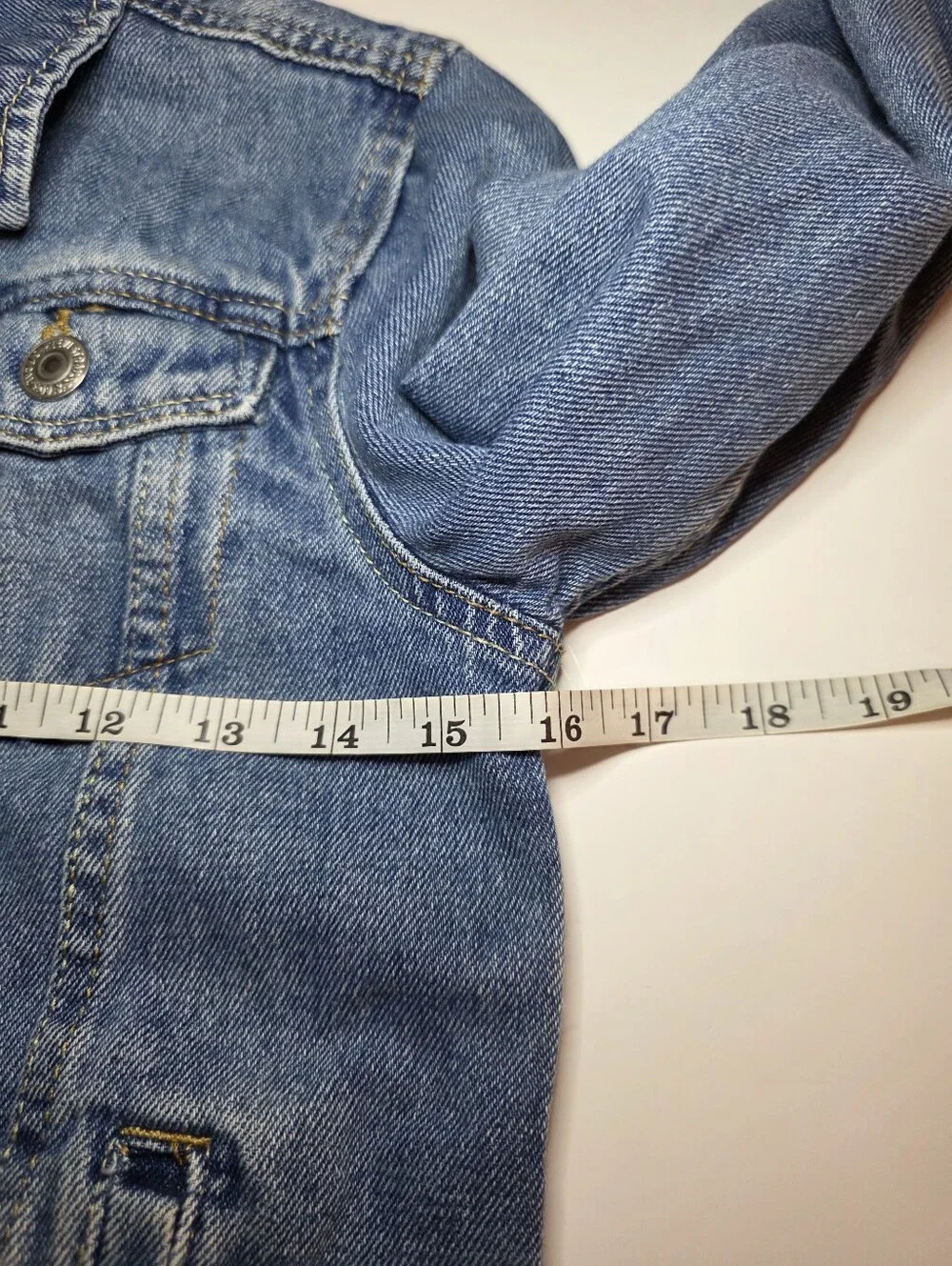 Levi Strauss Jean Trucker Jacket Youth Large 12-13 Yrs Levi’s Unisex Denim